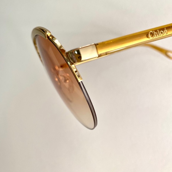 Chloe aviator sunglasses main image 2